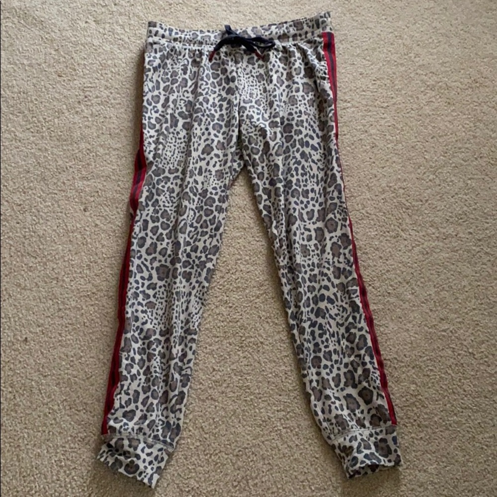 Cheetah joggers